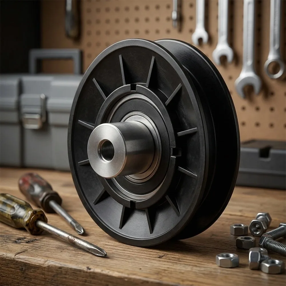 Idler Tension Pulley Replacement Riding for tractor Pulley Tension Pulley Smooth Sealed Bearing Heat Resistant Coating
