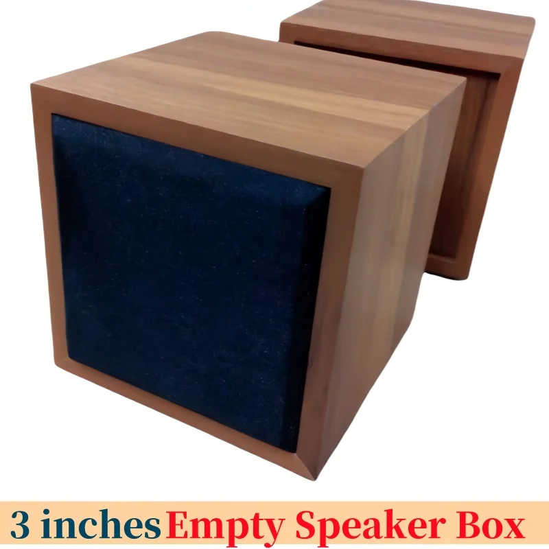 

3-inch Speaker Empty Box,2Piece Mini Box,DIY Speaker Housing,Tweeter Speaker Box Body,Wooden Sound Box,Custom Hole Diameter