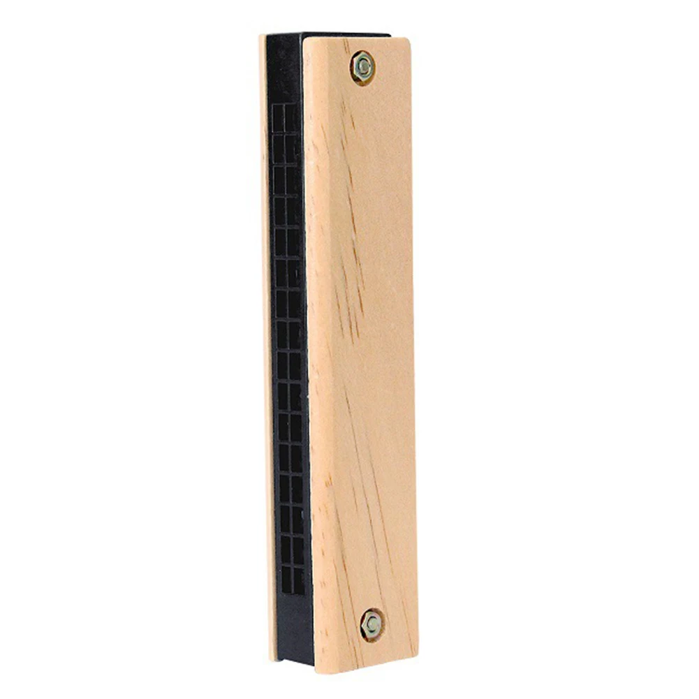 Wooden 16-Hole Harmonica Supporting Early Music Literacy and Active Listening in Preschool and Elementary Settings