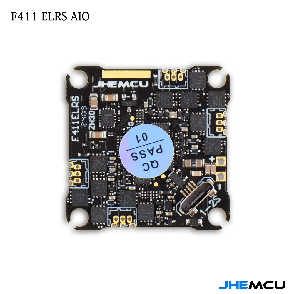 JHEMCU Ruibet F4AIO 12A ESC F411 Kontroler lotu FC 5V BEC 1-2S Lipo 25.5X25.5mm dla RC FPV Freestyle Racing Drone Quadcopter