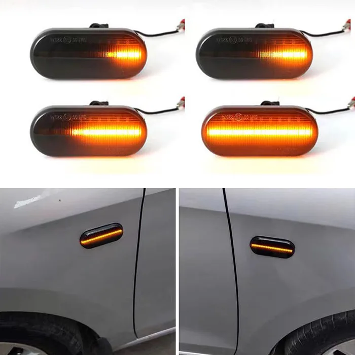 Dynamic LED Flashing Turn Signal Light Side Marker Lamp For Avensis Celica Corolla Caldina Camry Hilux Prius Verso Runx