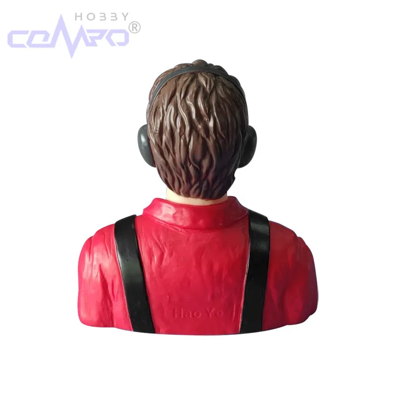 1 pc 1/6 escala pilotos figuras modelo de brinquedo para avião rc acessórios hobby asa fixa avião modelo de aeronave rc