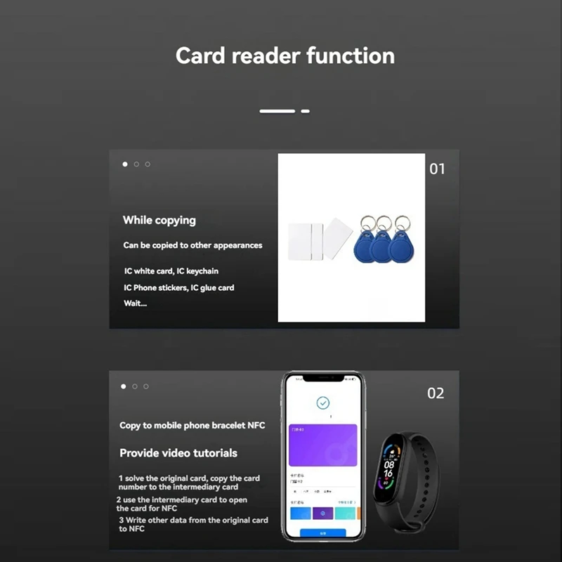 RFID 13.56Mhz PCR532 CUID IC Card Reader Wirter NFC RFID Wireless Module With Type-C Interface