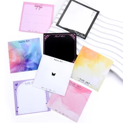 20pcs 7.5x7.5cm Nails Cardboard Handmade Nails Packing Cards Nail Art Display Card Manicure Package Card