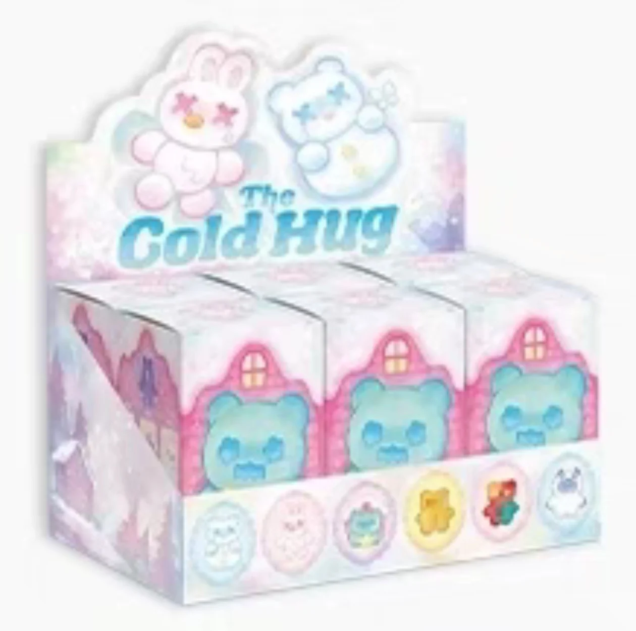 

Новая оригинальная серия Shinwoo-Warm Bear Hug, слепая коробка, рождественский подарок, целебные куклы, украшения, игрушки, праздничные подарки на Хэллоуин для девочек