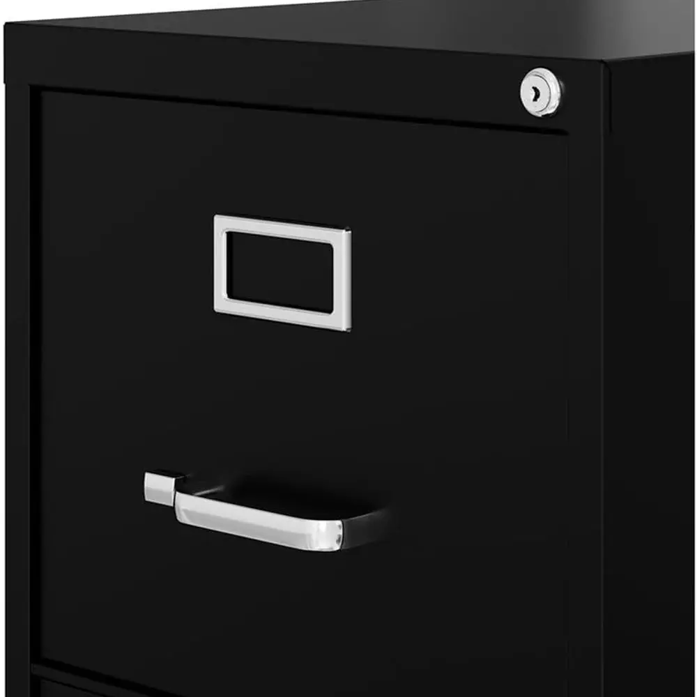 LLR42291 ملف عمودي بدرجين، 15 بوصة × 22 بوصة × 28، أسود