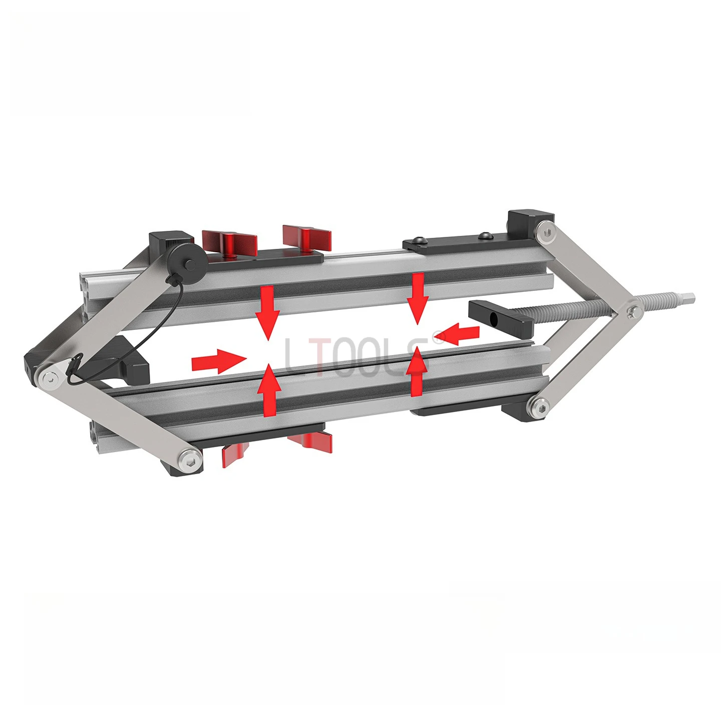 FG Fixture Clamping Woodworking Panel Clamp Aluminum Alloy DIY Splicing Fixture 3030 Aluminum Profile Special Clamping Tools Set