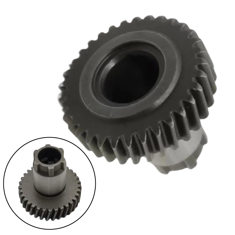 Drill Transmission Part Replacement Gear High Strength Metal Precision Machined Wear Resistant Grey Finish For Hammer Drill 2-26