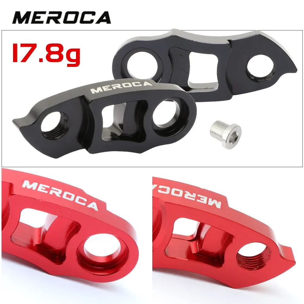 

MEROCA Road Bicycle Rear Derailleur Converter Long Extend Tail Hook Iamok MTB Mountain Bike Frame Extension Seat