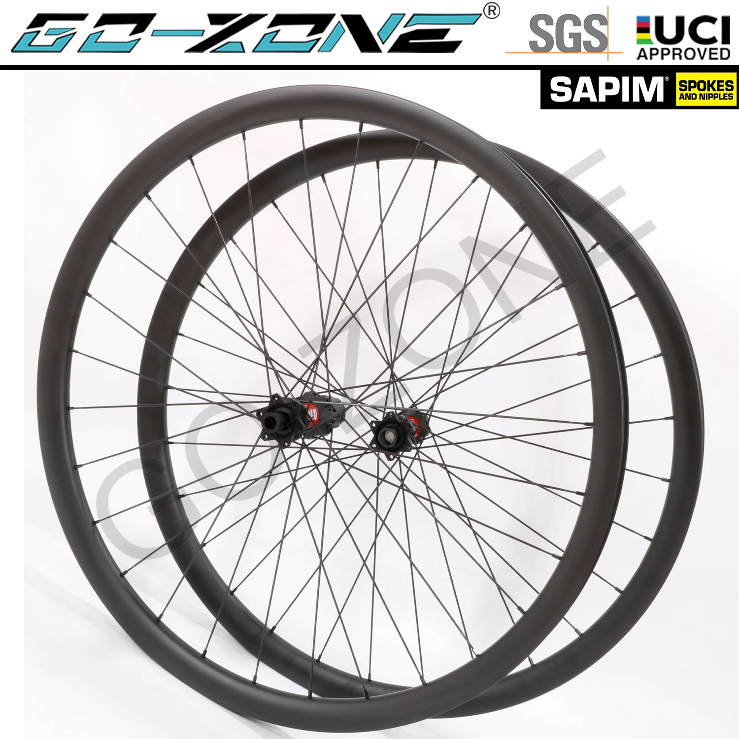 

29er Carbon MTB Wheelset DT 240 EXP Light Sapim Tubeles Thru Axle / Quick Release / Boost Mountain Bike Wheels