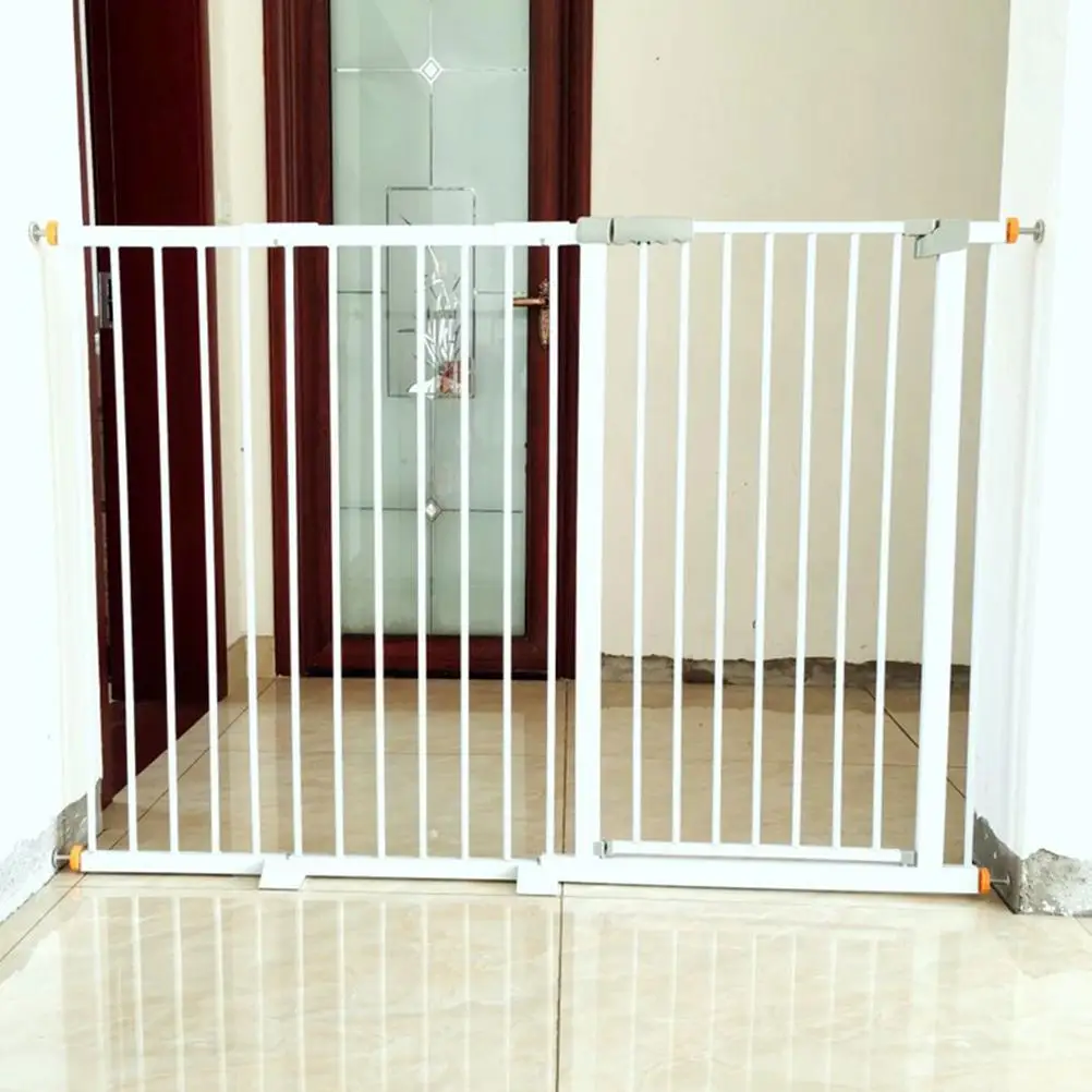 Stair Guardrail Gate Rod Kit Baby Pressure Gates Dog Gate Rod Fence ABS Steel Reusable Mounting Screw - Image 6
