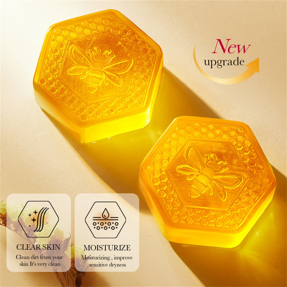 Cleansing Soap Honey Oil Control Comfortable And Lasting Mite Removal Honey Body Care Nursing Soap Soap