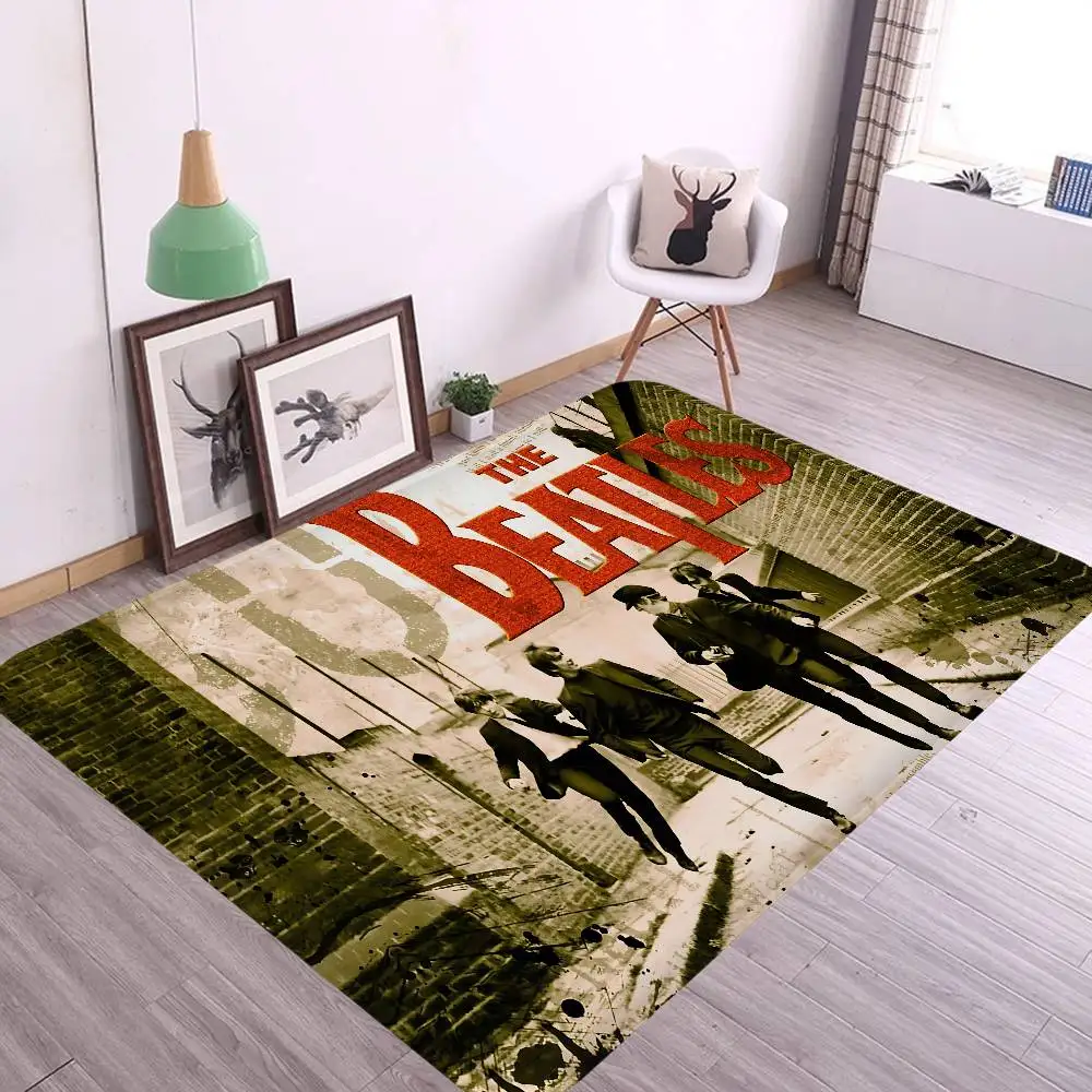 T-The-B-Beatles Rock Band Room Mats Nordic Style Home Doormat Bathroom-Toilet Mats Bedroom Hotel Decor Mat