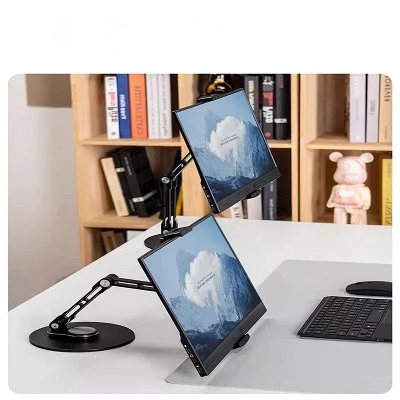 

Магнитный съемный портативный держатель монитора для экрана 13-18,5 дюймов, двойной дисплей, ноутбук, игровое внешнее расширение