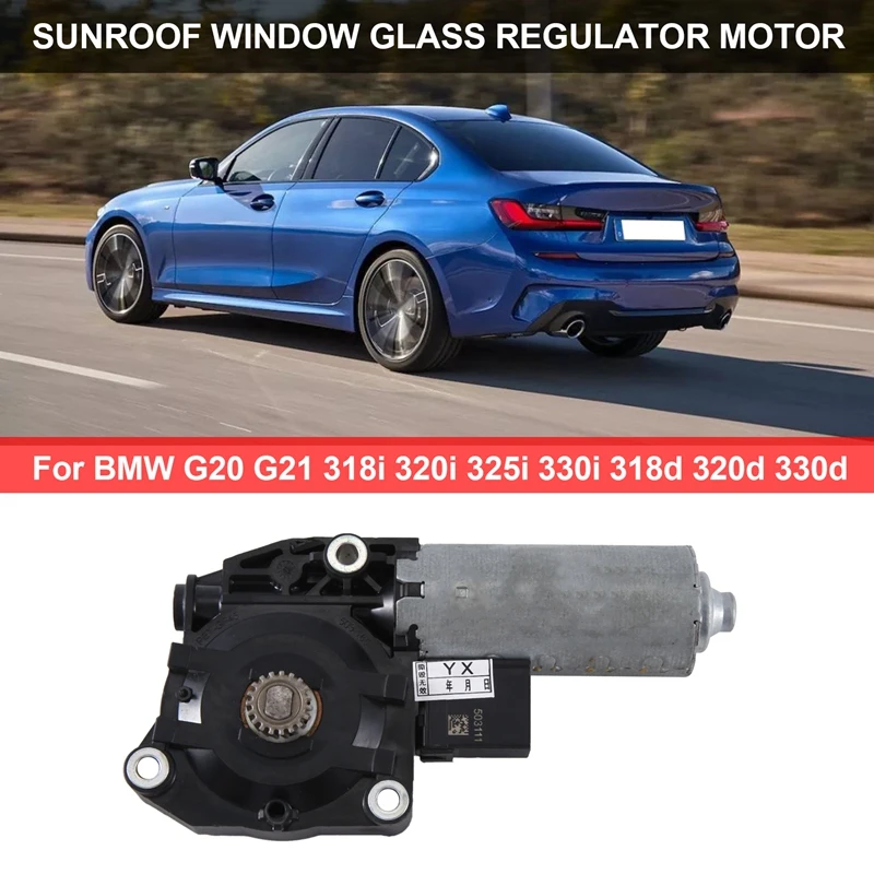 67617424804 Car Sunroof Sun Roof Window Glass Regulator Motor For BMW G20 G21 318I 320I 325I 330I 318D 320D 330D