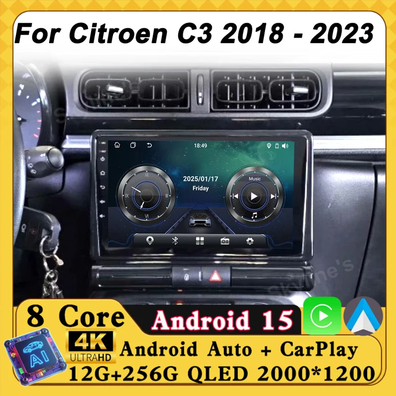 For Citroen C3 2018…