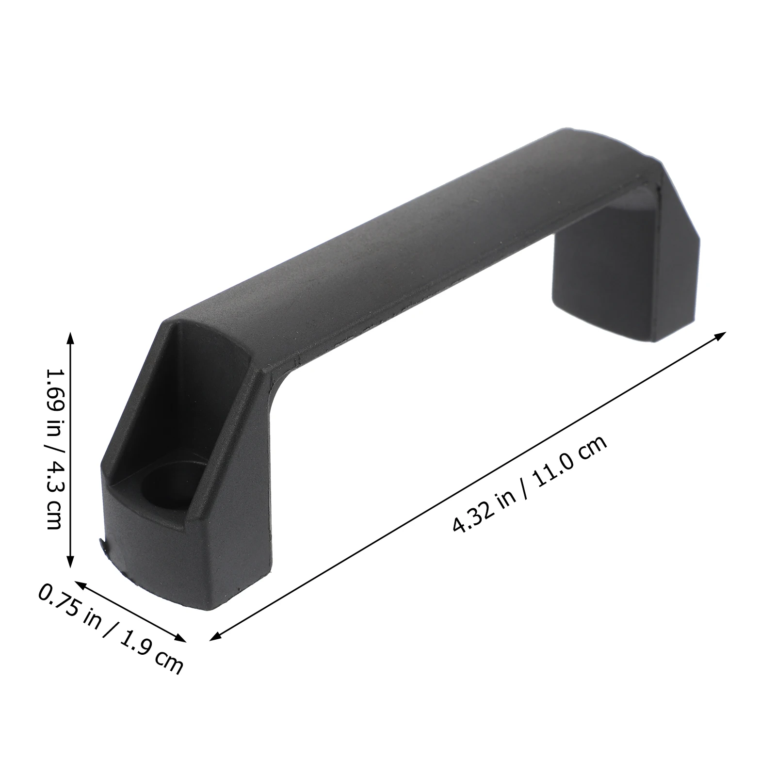

8 Pcs Handle Pull Modern Chassis Handles Cabinet Knob Sturdy Nylon Door Handles Chassis Closet Furniture Hardware