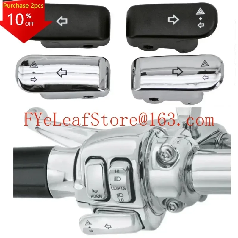 

Turn Signal Switch Extension Caps for VRSC V-Rod Dyna FXD FXST FLST Sportster XL XR Softail Slim Touring Trike.