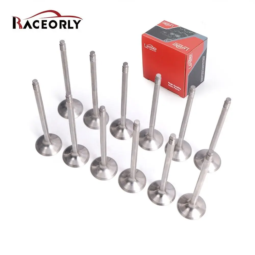 

RACEORLY Engine Exhaust Valve Set For BMW 130 330 630 Z4 X5 3.0L L6 N52B30