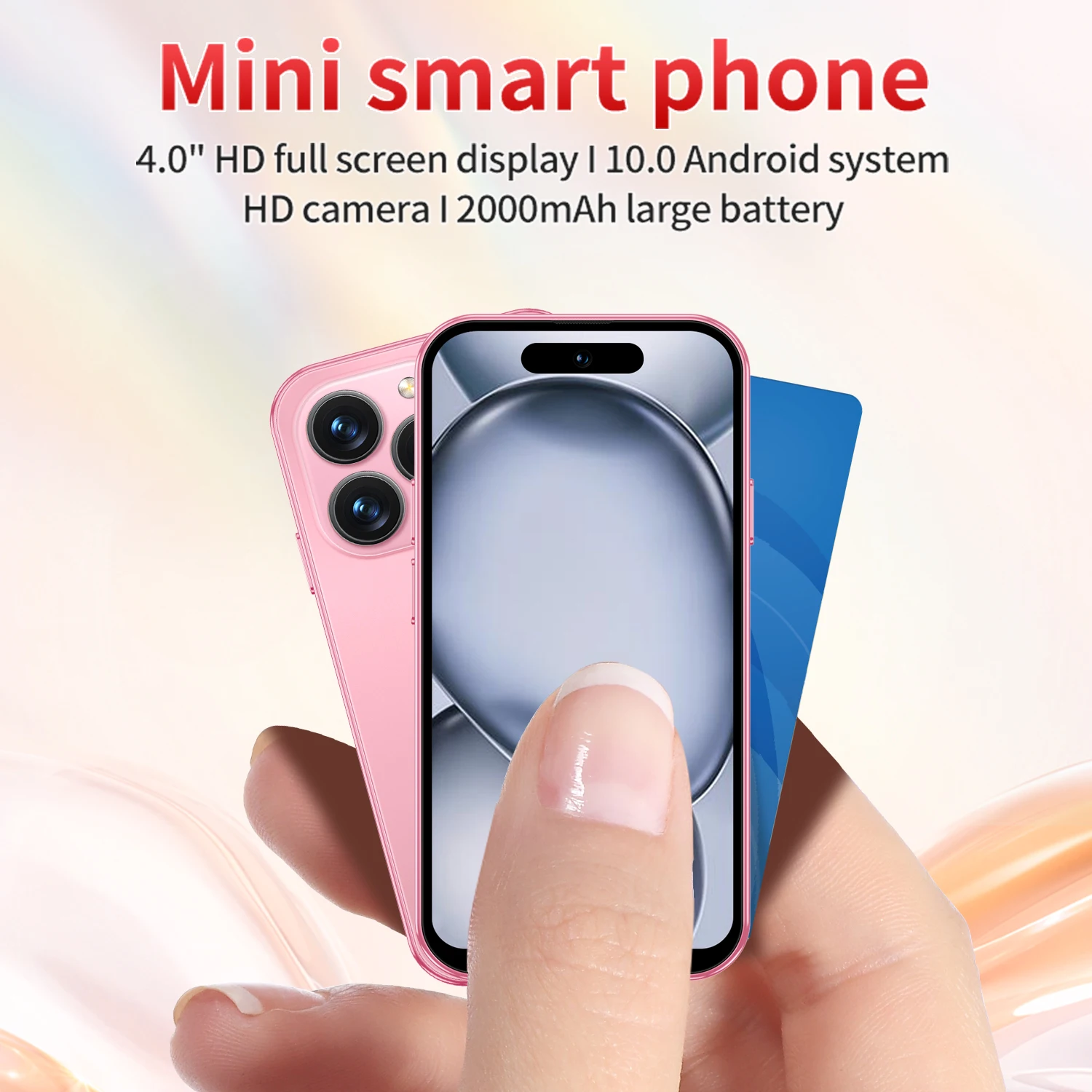 FUFFI FUFFI M16 Pro Mini Smartphone Android Face ID Portable Mini Celulare 4.0 Inch HD Phone 16GB ROM 2000mAh Battery Cellphone - Aliexpress Deal