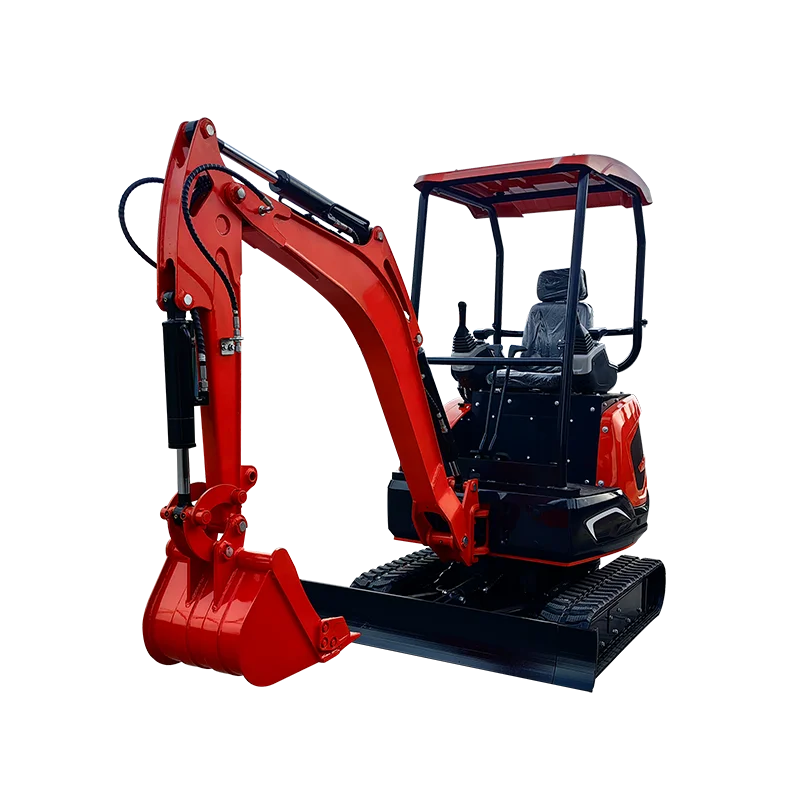 Customized high-quality mechanical equipment small excavators compact farm gardens hydraulic type