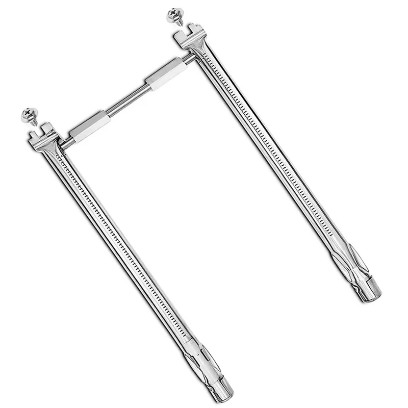 ABGQQ 69785 18 Inch Grill Burner Compatible with Spirit I & II 200 Series Spirit E-210 E-220 with Up Front Control Tube Pipe