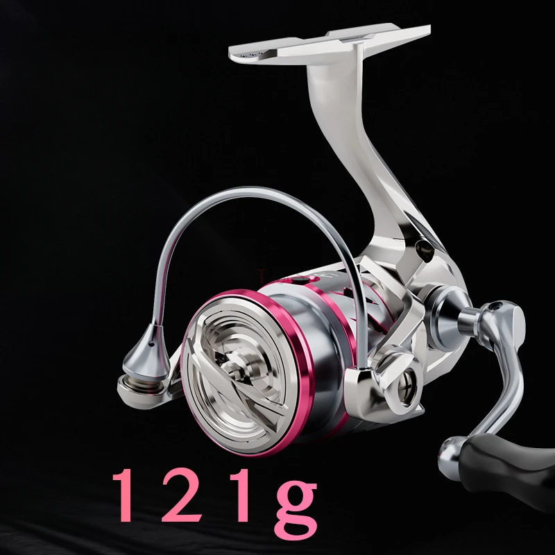 Imagem -02 - Spinning Fishing Reel com Rolamentos de Esferas Fibra de Carbono Saltwater Fishing Coil Alumínio Spool 5.2:1 Gear Ratio 4kg Max Drag Mais 1