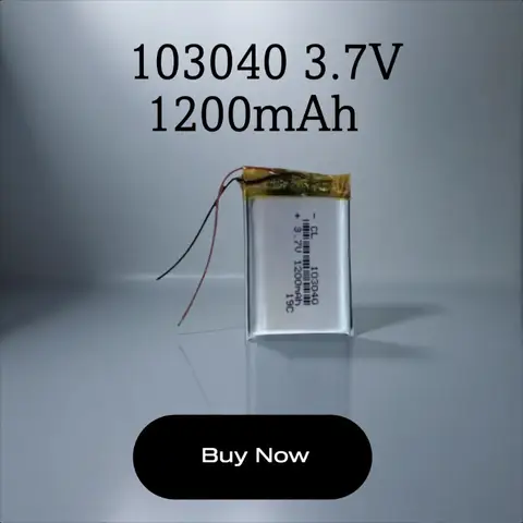 3.7v battery 103040-AliExpress