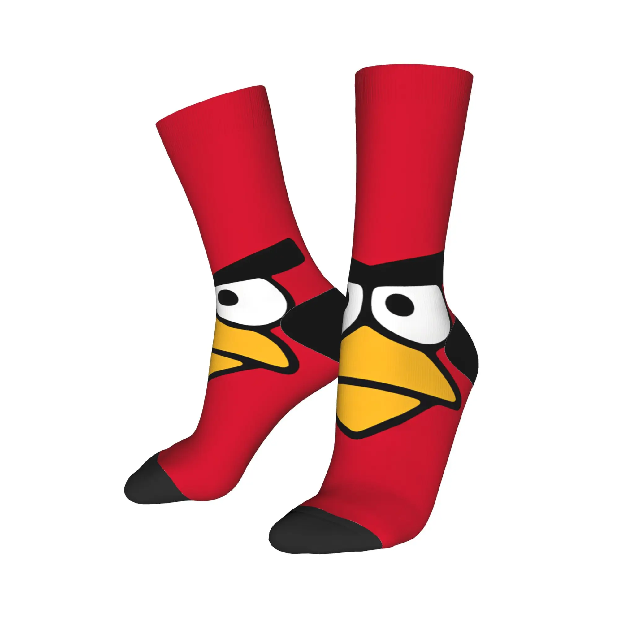 Birds Game Socks  Novelty Stockings Autumn Anti Skid Men Socks Breathable Graphic Outdoor Socks