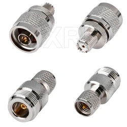 JX RF Connector 1PCS N Male female to Mini UHF Male female Coaxial Adapter
