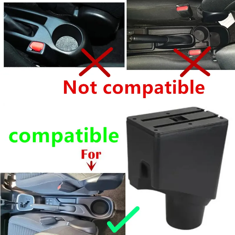 For Toyota Yaris 2015 2016 2017 2018 2019 2020 2021 2022 Car Armrest Box For Toyota Yaris Hybrid Storage Box Car Accessories