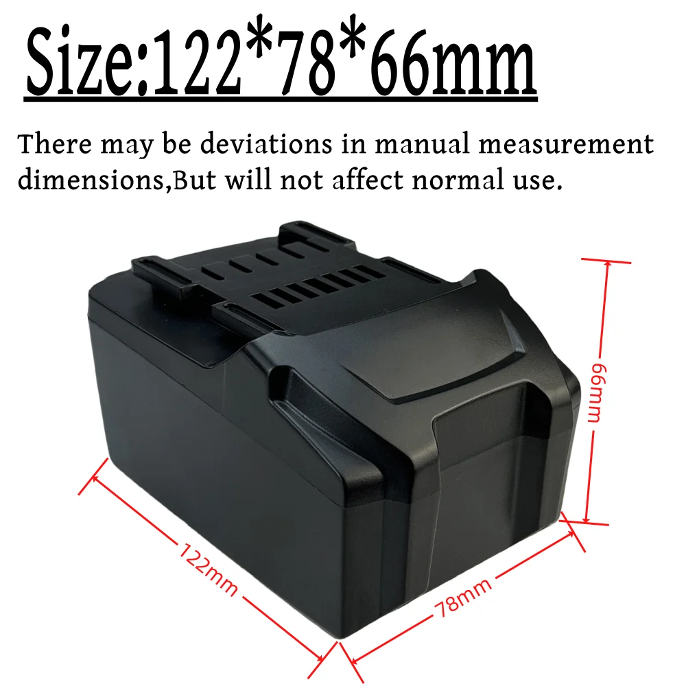 Akumulator litowo-jonowy 18 V 5200 mAh do elektronarzędzi bezprzewodowych Metabo BSZ18 625591000 625592000   Zapasowa bateria