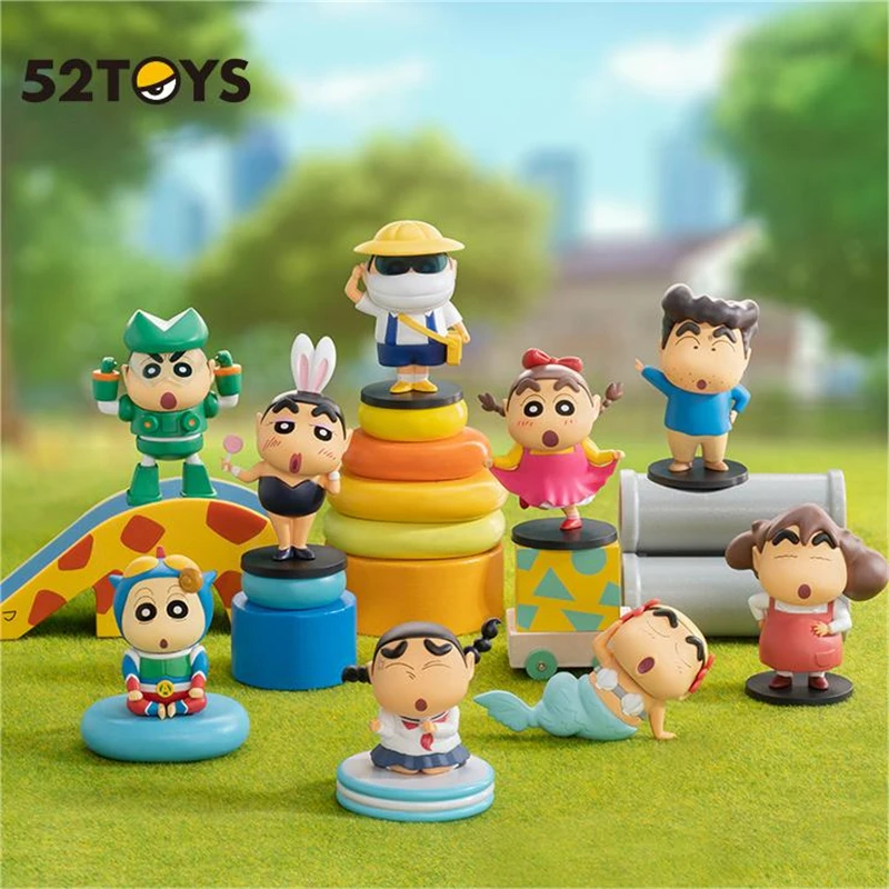 Funny Cosplay Series Himawari Toru Kazama Nohara Misae Boochan Sakurada Nene Sato Masao Action Figure Toys Dolls Cartoon Model