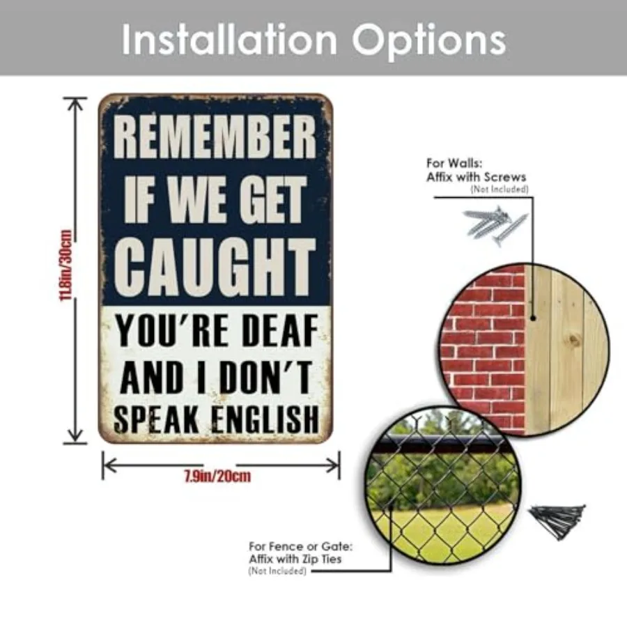 مضحك رجل كهف غرفة علامات الرجال الملحقات تسجيل للمرآب غرفة نوم المنزل بار جدار ديكور 12x8 Ih