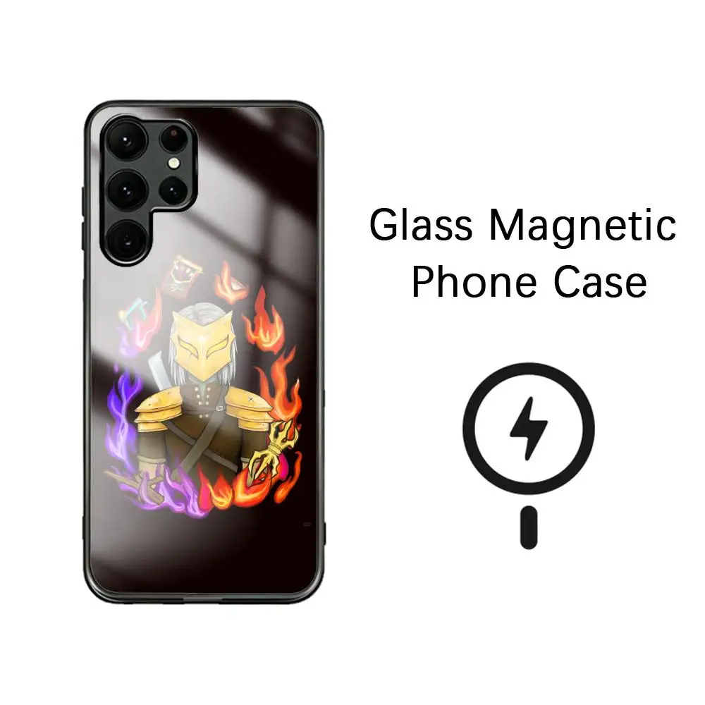 Anime game Slay The Spire 2 Phone Case For Samsung S26 S25 S24 S23 S22 S21 S20 Plus Ultra Note20 Glass Magnetic Case