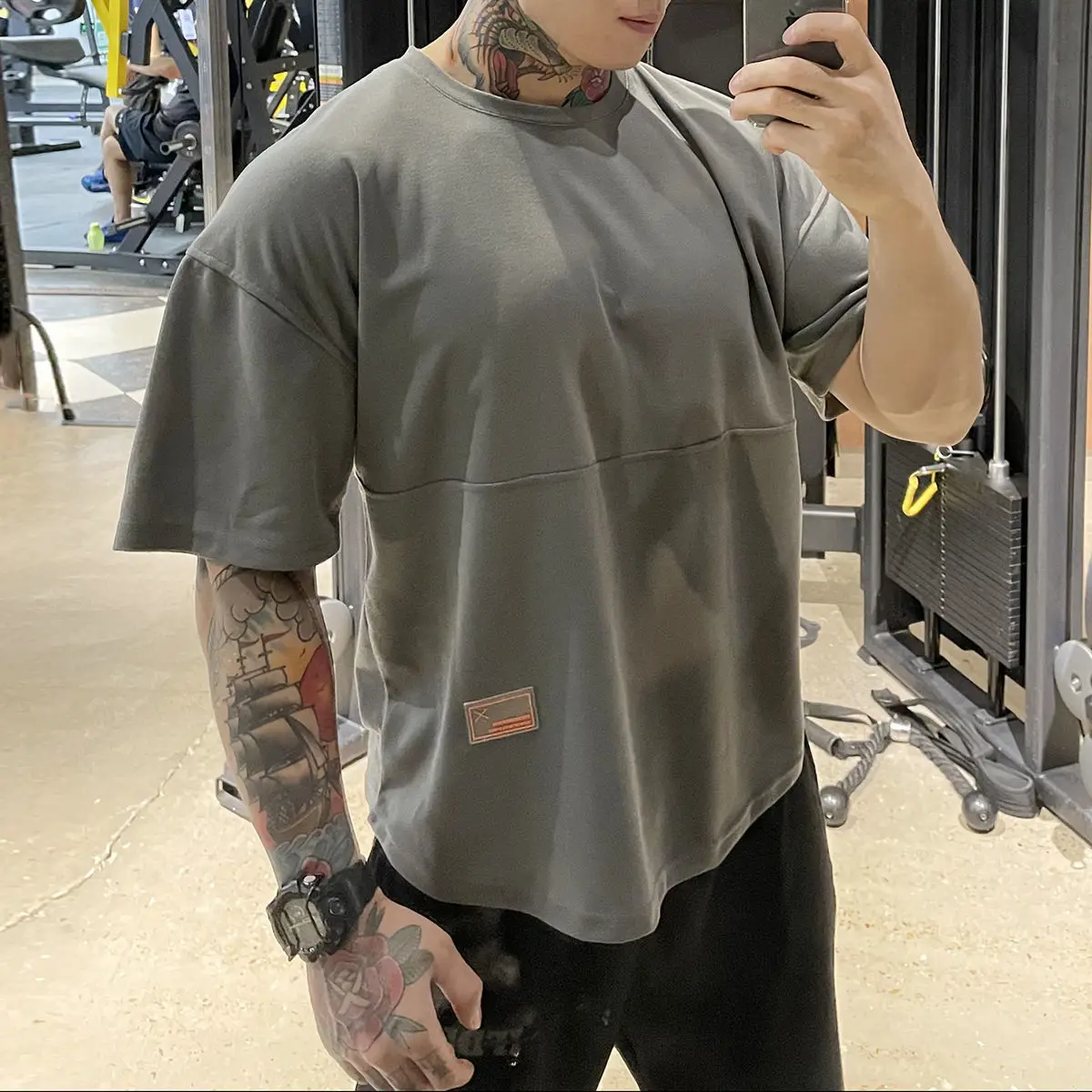 

Summer Men's Short-sleeved Sports T-shirt Men's Short-sleeved Loose