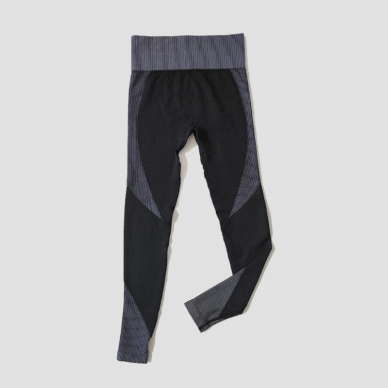 أزياء المرأة سلس عالية الخصر اللياقة البدنية الصالة الرياضية طماق رفع الطاقة الجوارب تجريب الجري أكتيفيوير البطن التحكم اليوغا السراويل #4