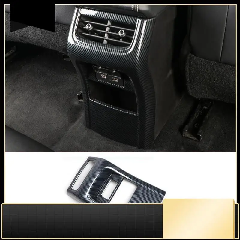 

Accessories Center Console Armrest Box Rear Air Outlet Vent Frame Cover Trim Anti Kick Plate For GWM Tank 300 2022 2023