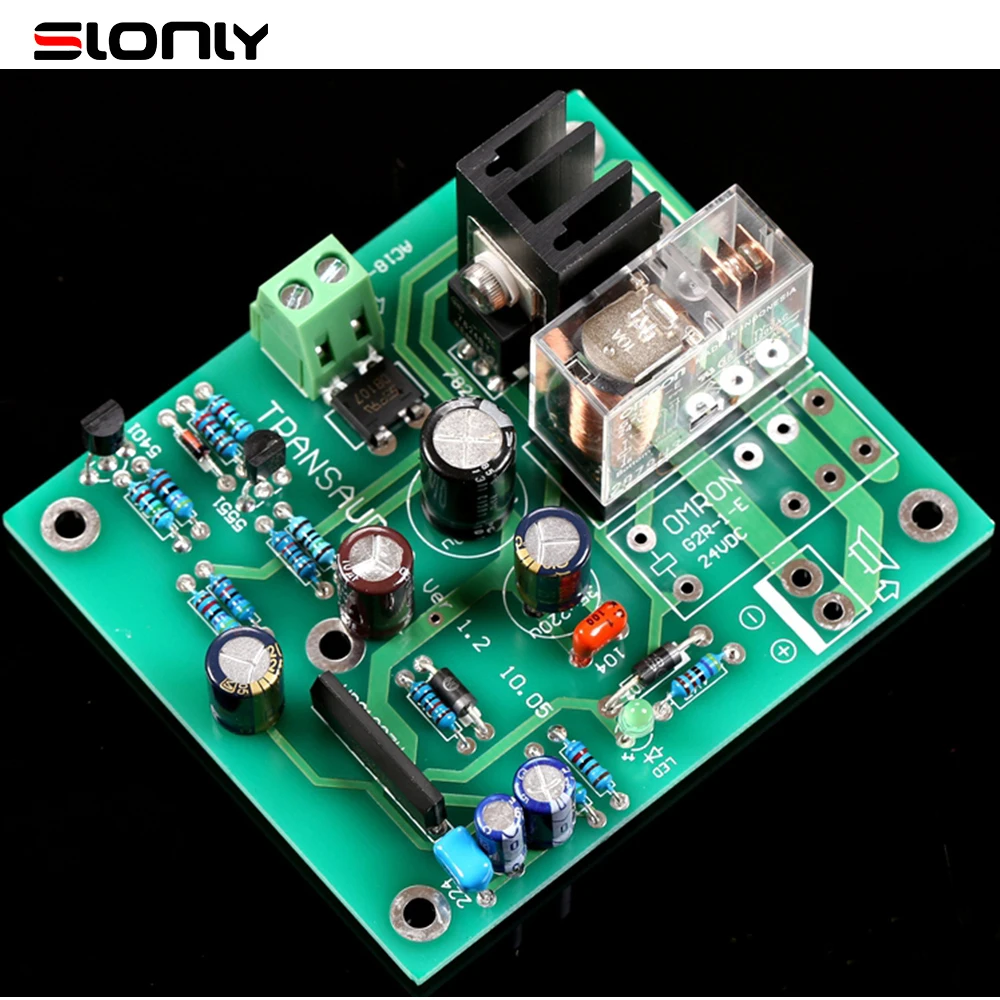 【UPC1237】Mono Speaker Protection Relay PCB Board 12V/24V Finished Board (Super Current)