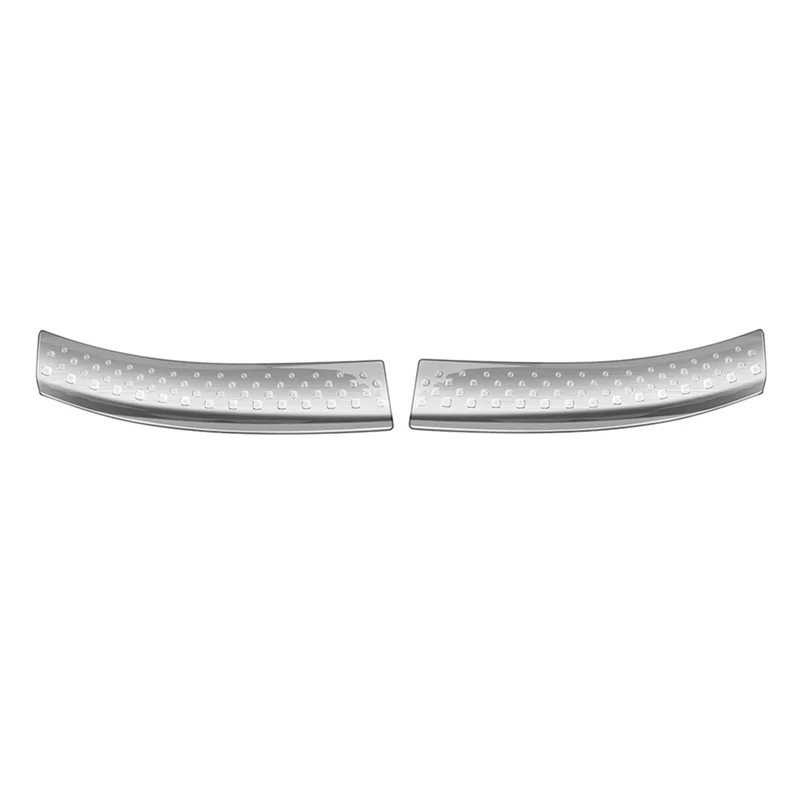 Car Trunk Door Guard Strips Sill Plate Protector Rear Bumper Guard Trim Cover Strip for Toyota SIENTA 2022 2023 Silver