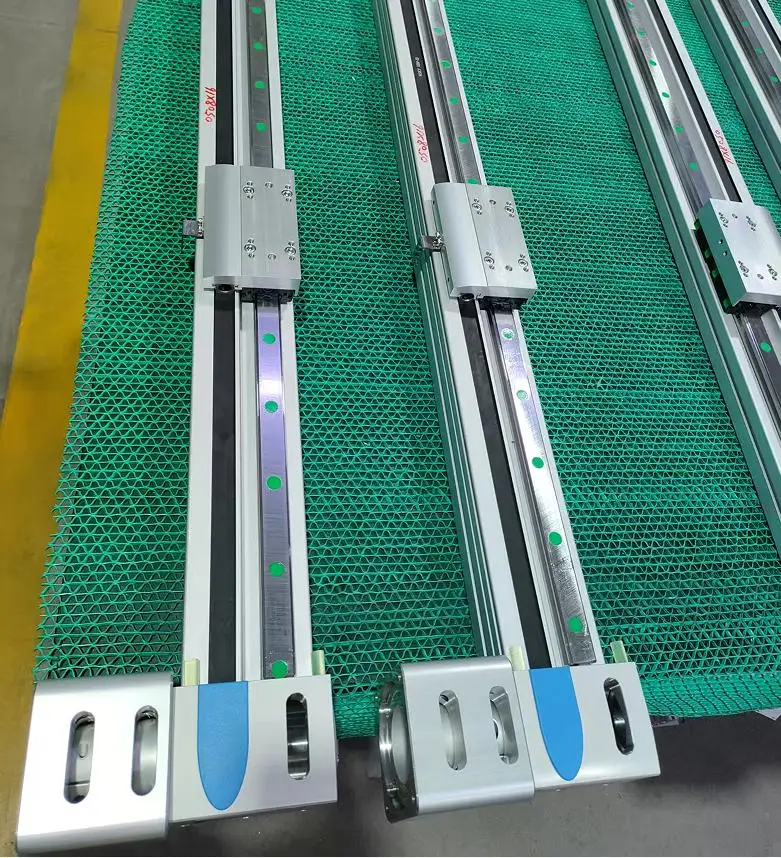 High-speed Long Stroke Synchronous Belt-driven Electric Linear Actuator for Automated Production Lines