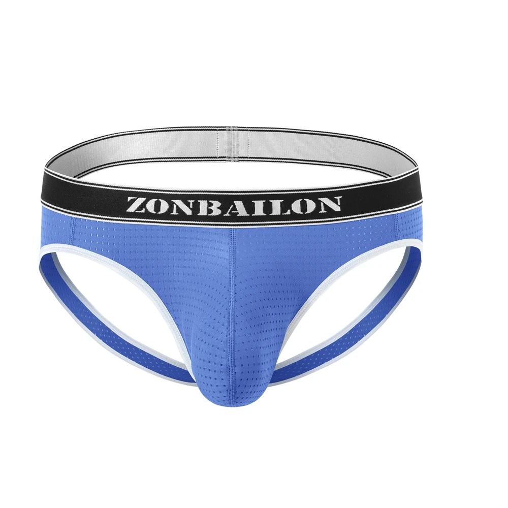 ZONBAILON Men‘s Sexy Breathable Pouch up T-Back Thongs for Men