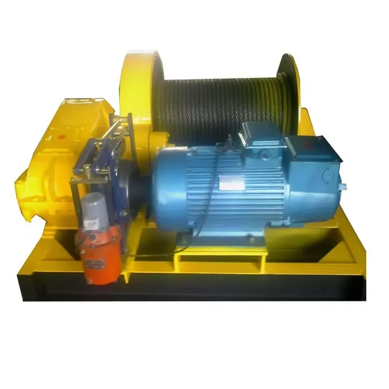 Manual Hand Winch with Failsafe Brake Steel Wire Rope for Cranes CE Certified 50-60m Lifting Height Cast Iron