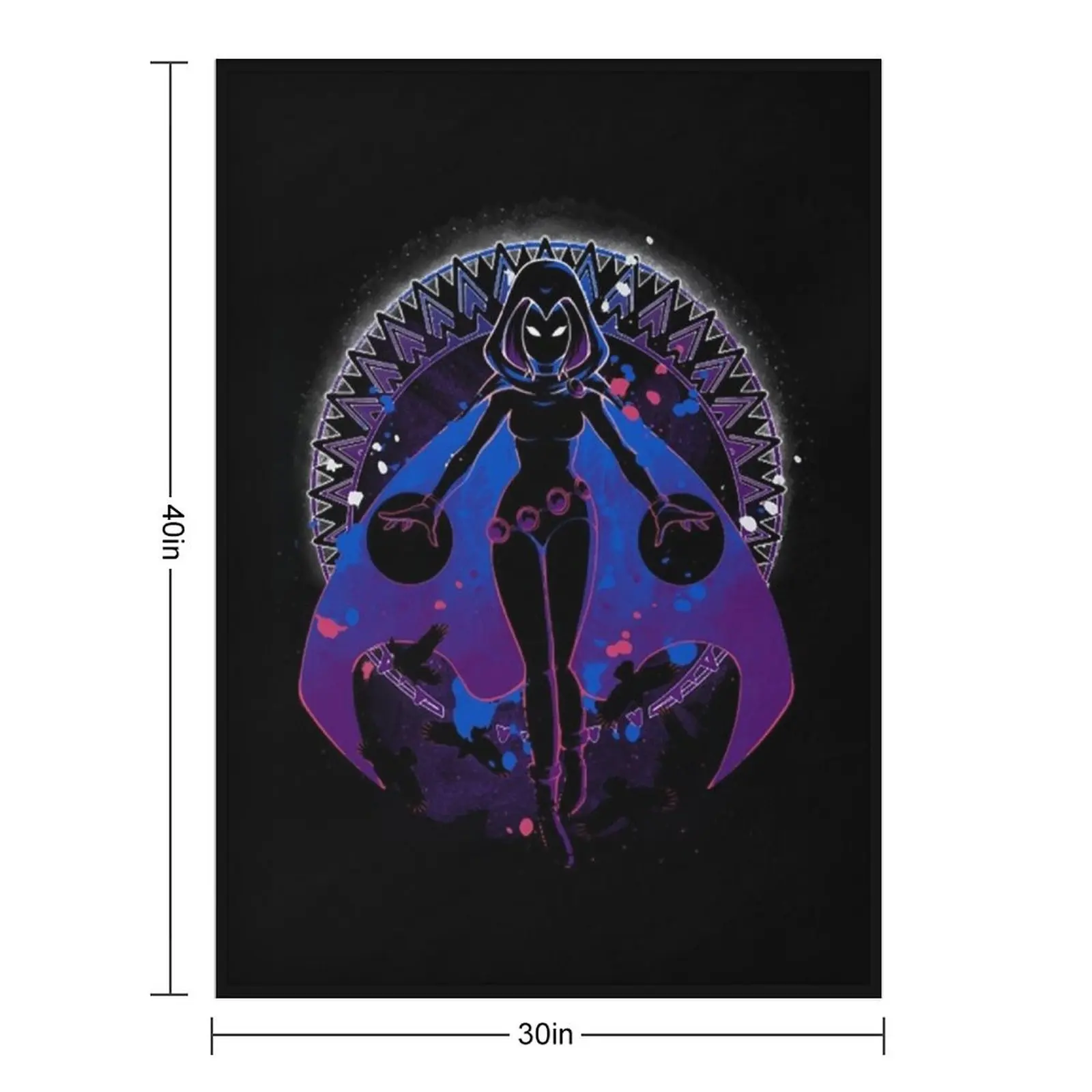 Raven Shadow Throw Blanket blankets ands decorative for babies heavy to sleep Blankets