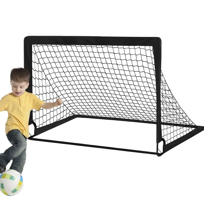 Small Soccer Goal Children Soccer Goal Net Portable Soccer Goal Kids Football Target Net For Playground Backyard Indoor Outdoor