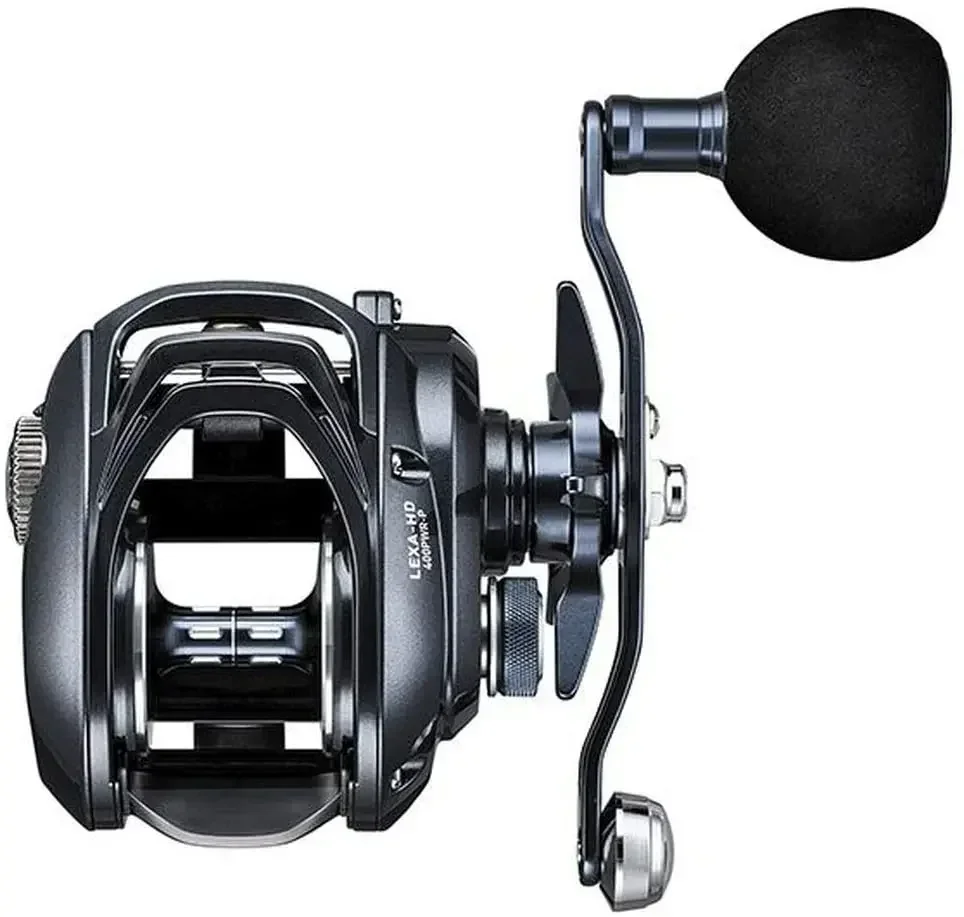 ฤดูร้อนปี 2022 ส่วนลดการขาย 50% ซื้อ 10 แถม 5 หน่วย LX-HD400HSL-P Lexa 400 Hd Baitcasting Reel, 6 Crbb + 1, 7.1 : 1