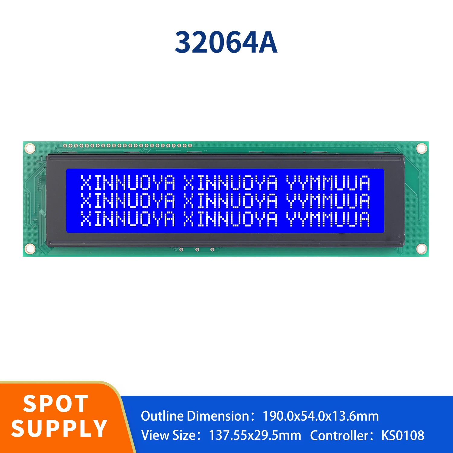 

LCD TM32064AD P-1-это полная замена контроллера XNY32064A KS0108 для воздушного компрессора с ЖК-экраном