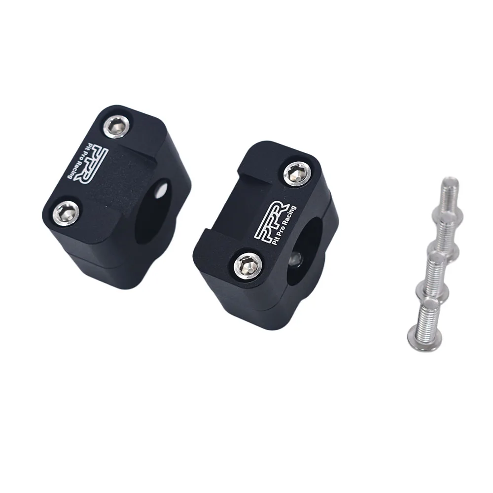 PPR NC Billet  28MM Handlebar Fat Bar Risers Mount Clamp Adaptor Universal Fit Pit Dirt Bike Supermoto MX ATV Motorcycle
