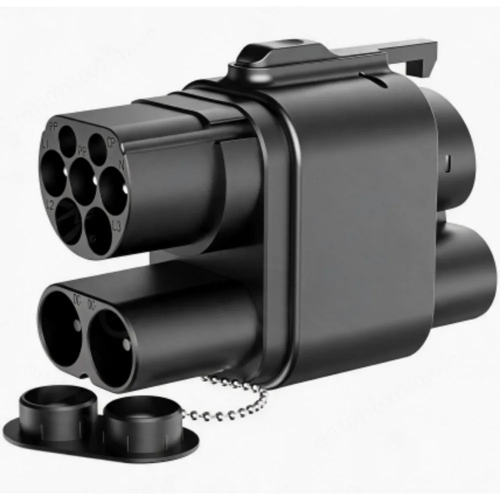 CCS2 To CCS1 AC DC Adapter For European Standard Charging Pile Convert To American Standard