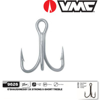 Bluk Package VMC 9626PS O'Shaughnessy Treble Ultrapoint 3X Fishing Hook